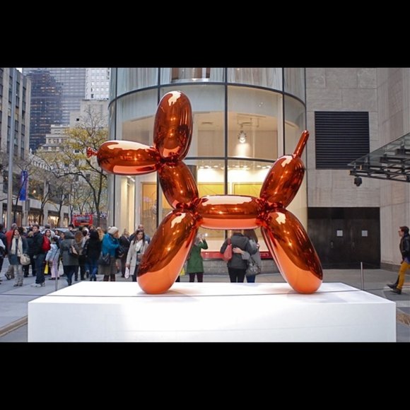 1pcs Bj Gold Metallic Ballon Dog Pop Art Charm Pendant - Picture 11 of 16